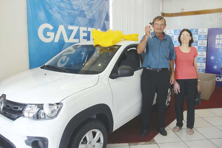 Assinatura premiada da Gazeta do Sul vai sortear um Fiat Mobi 0 km