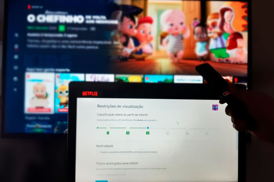 Como configurar senha para perfis da Netflix e limitar filmes e séries para  filhos