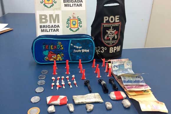 Brigada Militar prende jovem por tráfico em Santa Cruz - GAZ - Notícias