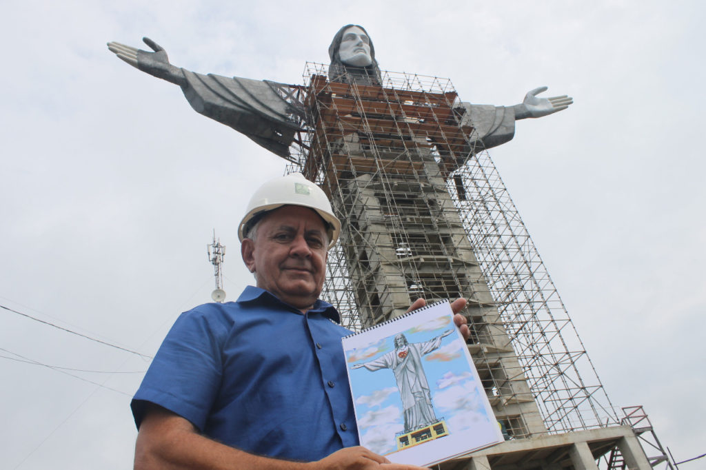 Sobradinho terá estátua de Cristo com 25 metros de altura - GAZ - Notícias  de Santa Cruz do Sul e Região