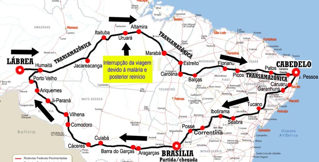 Rodovias na Paraíba. Br 230 (TRANSAMAZÔNICA) liga Campina …