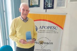 Germano Kelber, presidente da Apopesc, morre aos 88 anos