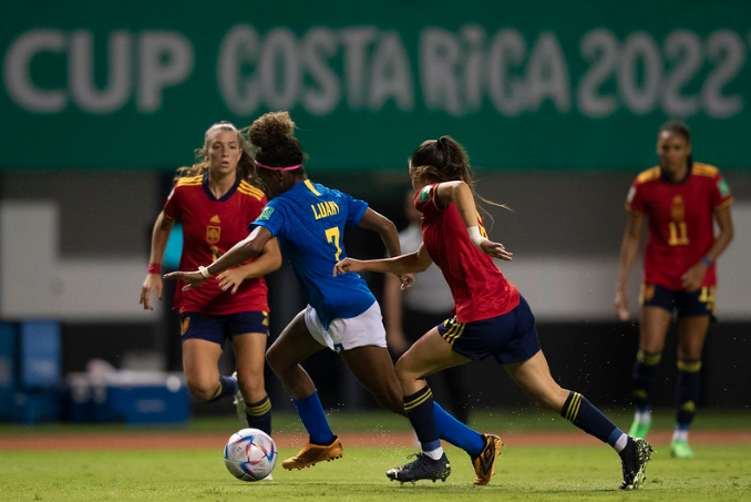Brasil empató con España en el debut en el Mundial Femenino Sub-20