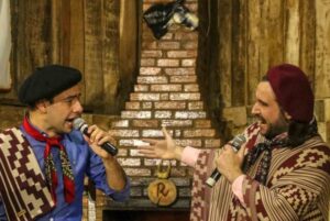 Cássio Fruet e Fernando Morinelli - noite farroupilha
