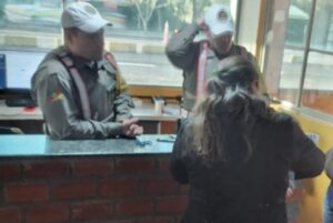 Policiais realizaram a Manobra de Heimlich