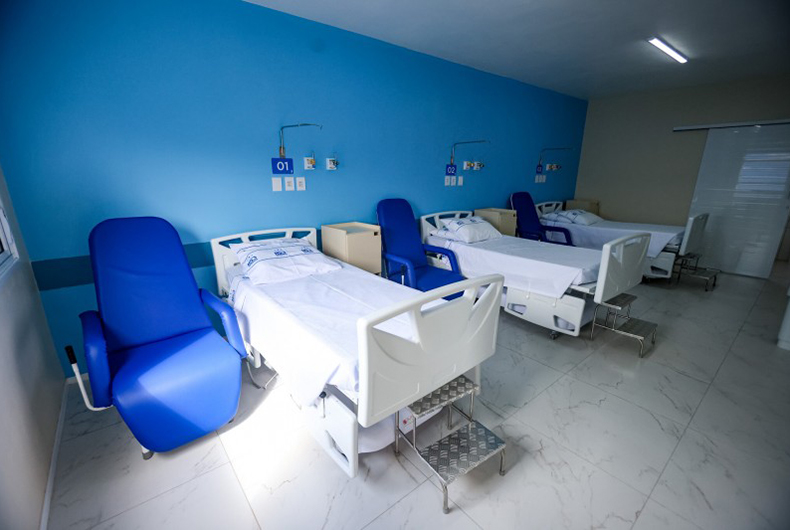 Hospital Santa Bárbara, em Encruzilhada do