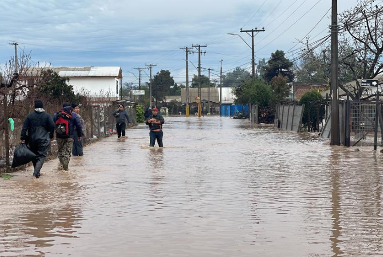 Histórico evento provoca precipitaciones de más de 800 milímetros en Chile