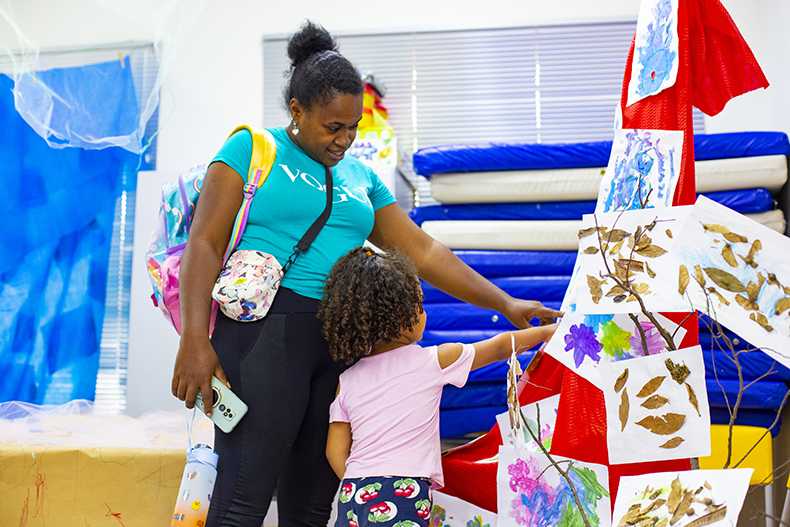Mostra reúne trabalhos da educação infantil no Bairro Progresso