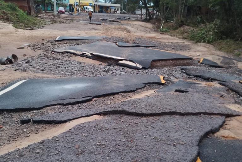 Defesa Civil Nacional libera recurso para repavimentação de vias em Vila Mariante