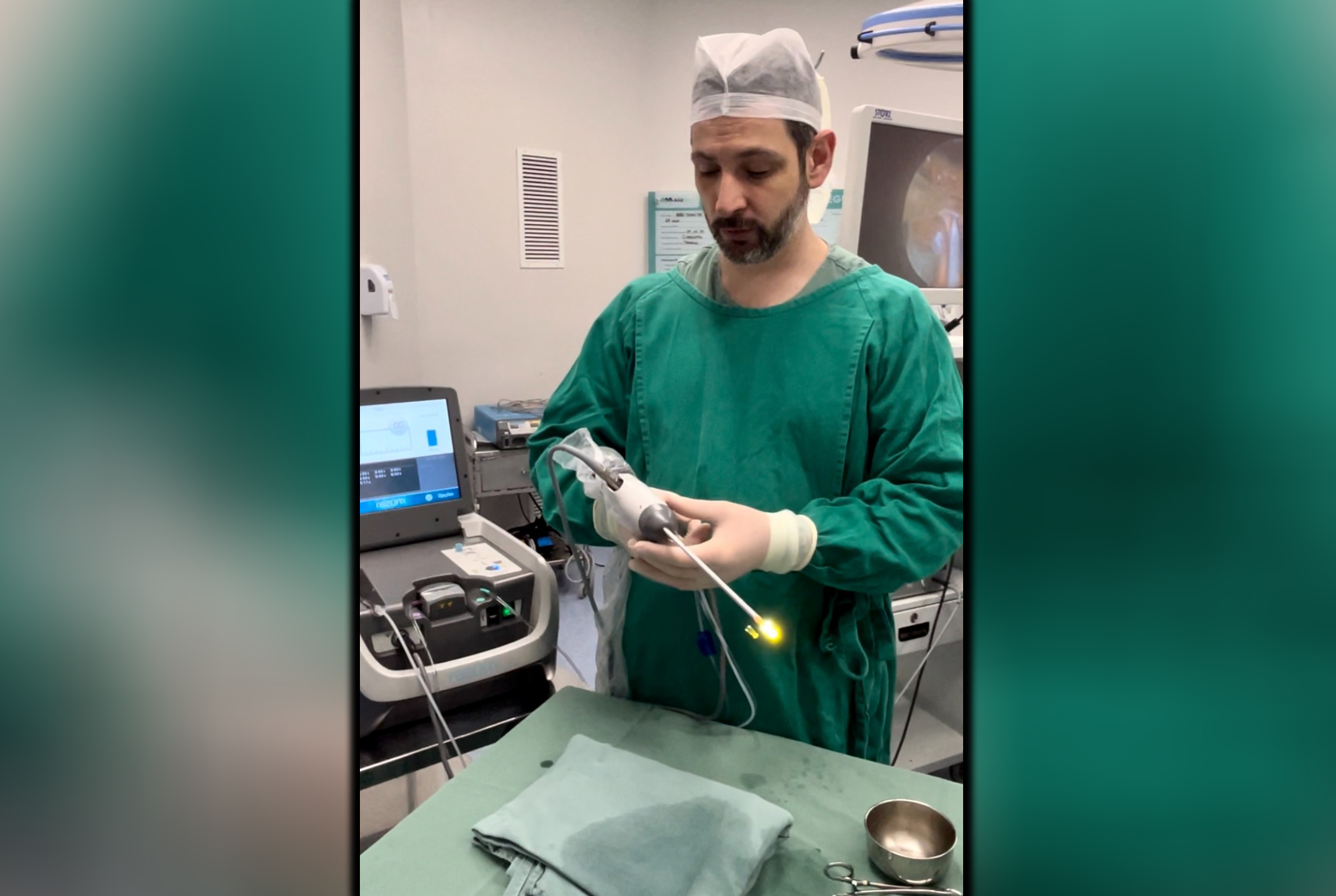 Hospital Ana Nery utiliza nova técnica para tratar o crescimento benigno da próstata