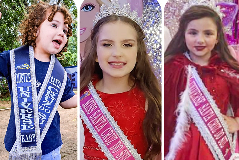 Conheça os santa-cruzenses que disputarão a final do Mini Miss Universe RS 2023
