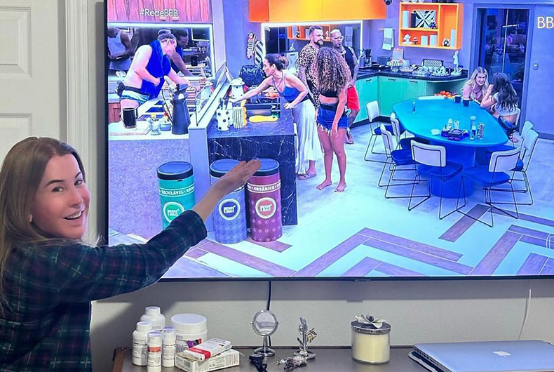 "Primeira vez que vejo minha filha lavando louça", diz Zilu na estreia de Wanessa Camargo no BBB 24