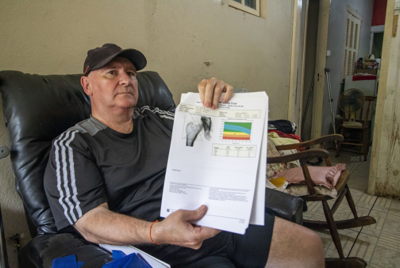 Morador faz campanha para custear prótese de fêmur