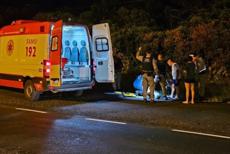 Policial militar é atropelado durante fiscalização em Tramandaí