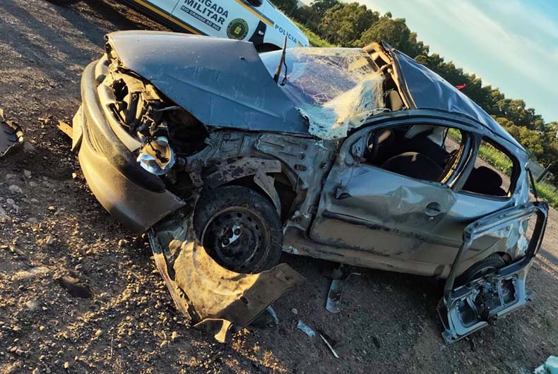Homem morre após se envolver em grave acidente de trânsito na ERS-400