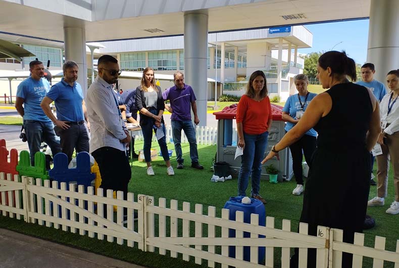 Secretaria de Saúde realiza ações de combate à dengue em empresas e instituições