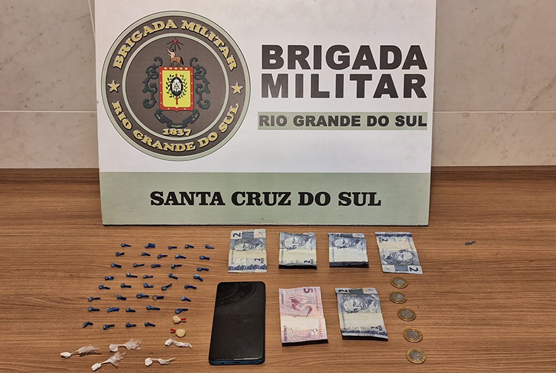 Força Tática prende dupla por tráfico em ponto de venda de drogas no Bairro Pedreira