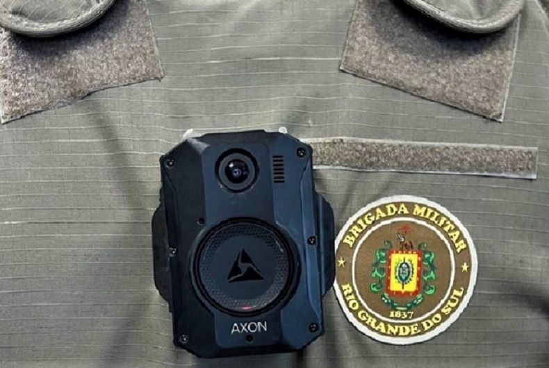 Câmeras corporais - Brigada Militar
