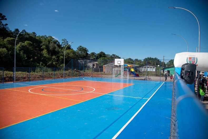 Inauguração Quadra Poliesportiva - Mãe de Deus