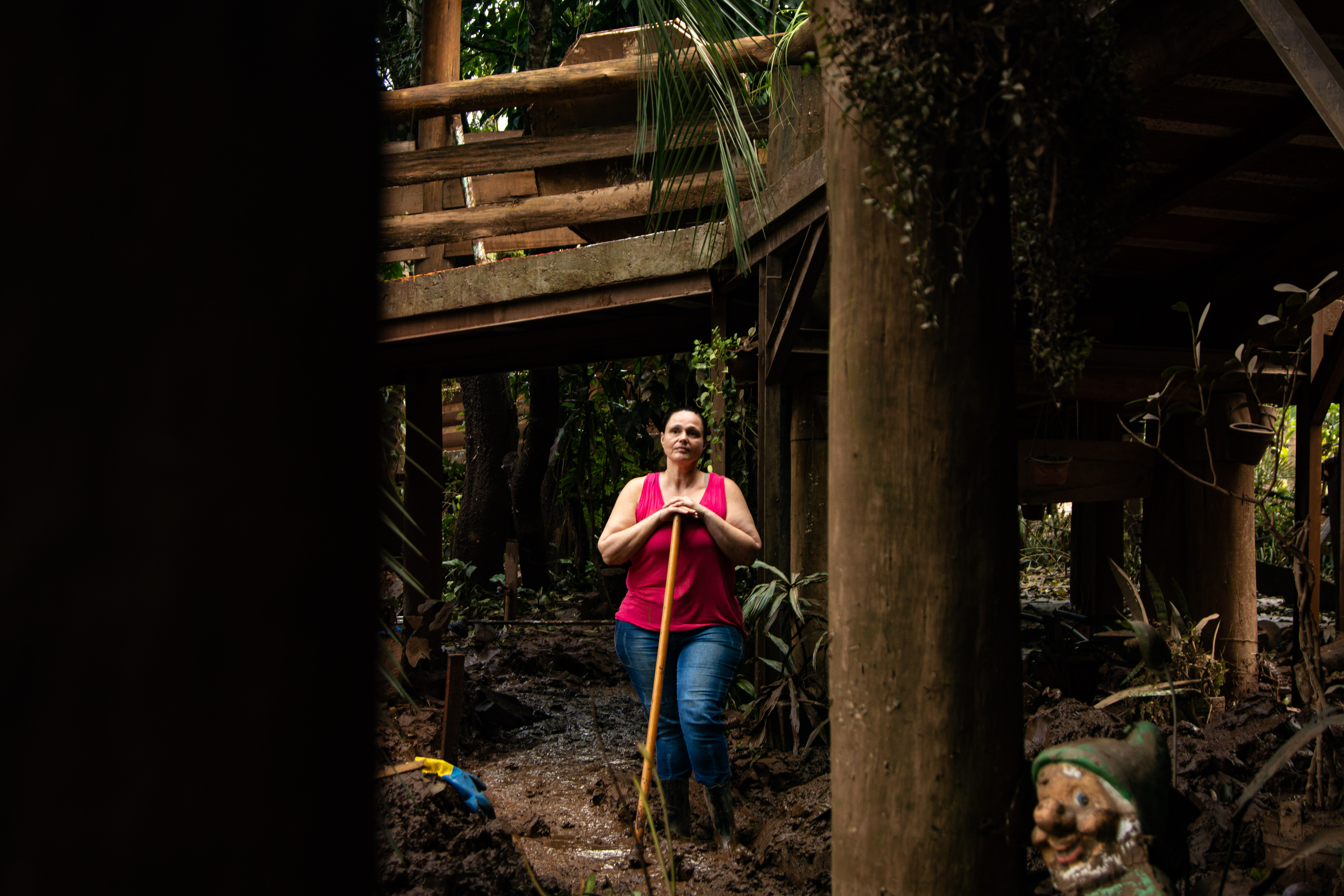 "Um cenário de guerra", diz proprietária de ONG atingida pela enchente em Rio Pardinho