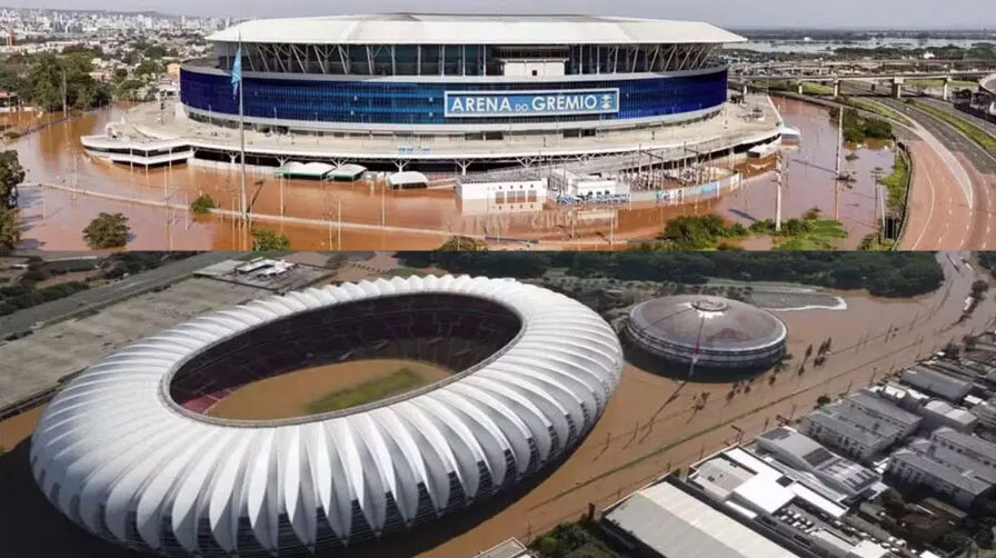 Brasileirão ficará paralisado até junho devido às enchentes no RS