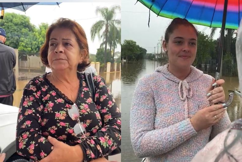 Moradoras do Bairro Várzea relatam como foi sair de casa com água batendo à porta