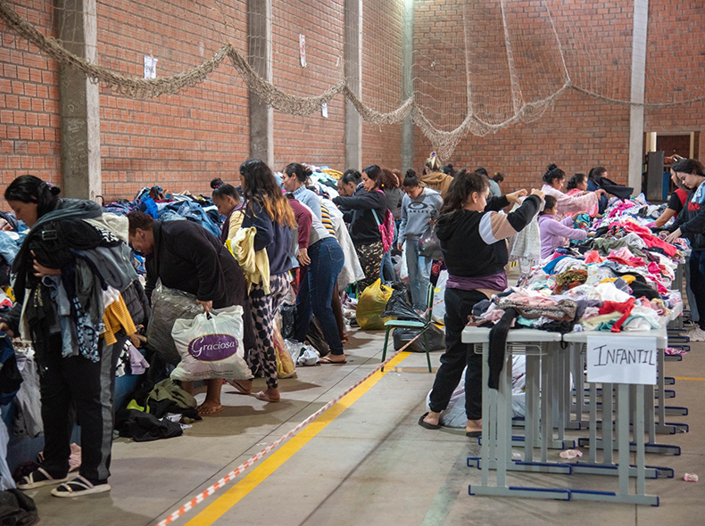 Confira o cronograma de distribuição de agasalhos em Santa Cruz nesta semana