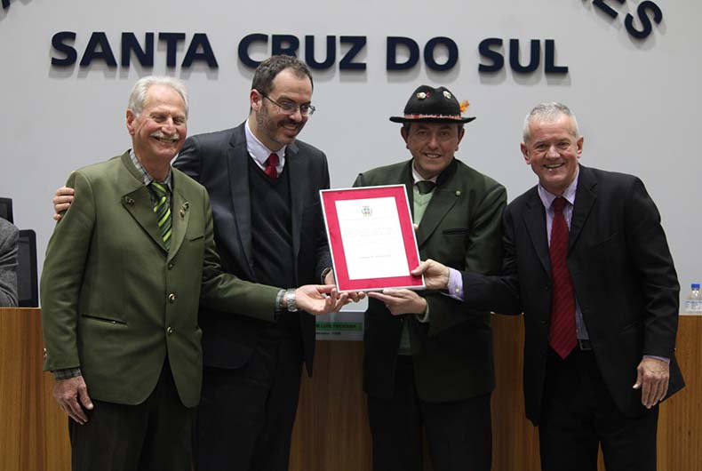 Câmara de Vereadores destaca 200 anos da imigração alemã no Brasil