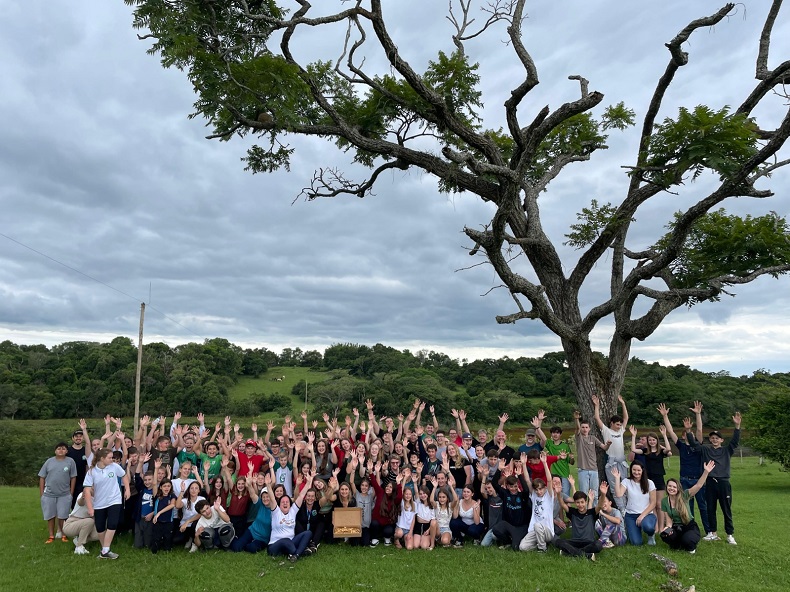 Última etapa da iniciativa mobilizou 100 alunos de diferentes escolas do município em atividades no interior de Rio Pardo