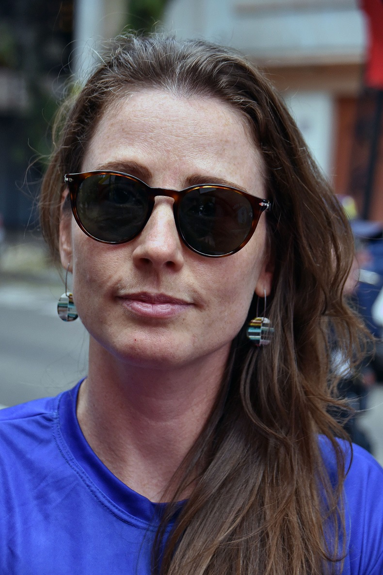 Fernanda: atenção aos ciclistas