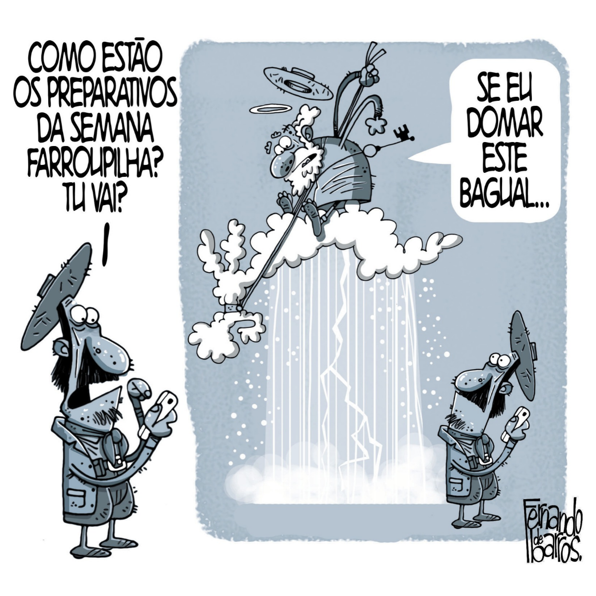 Charge do dia 13/08